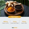 Organic Turmeric Curcumin Capsules 1500mg - with Black Pepper &