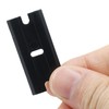 PHITUODA 100pcs Plastic Razor Blades, Double Edged Plastic Blades, Safety