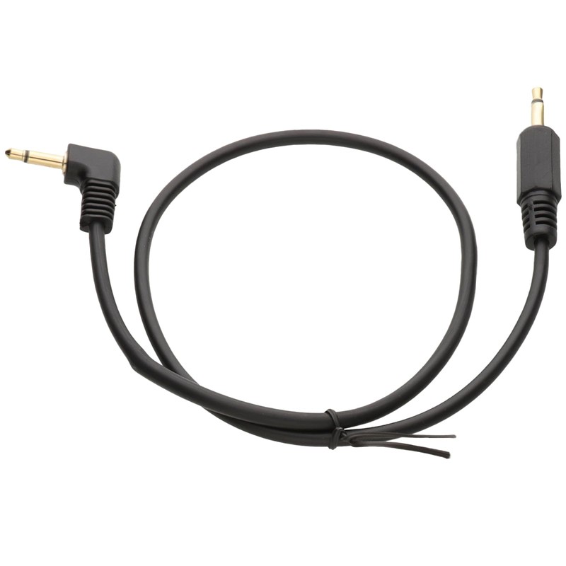 kenable Right Angle MONO 3.5mm Jack Plug to 3.5mm Jack