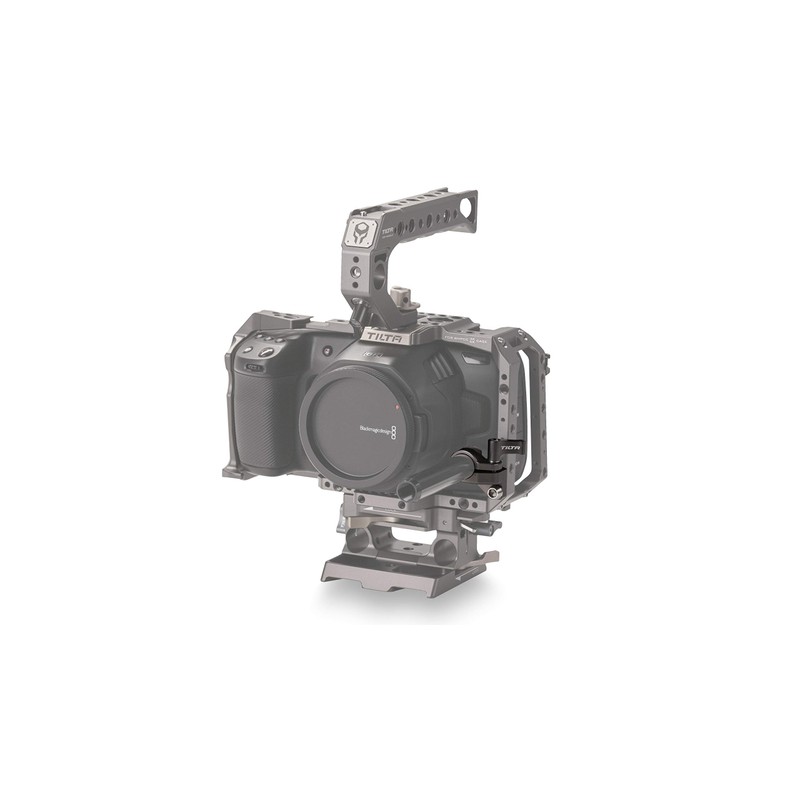 Tilta 15mm Side Single Rod Holder – Black