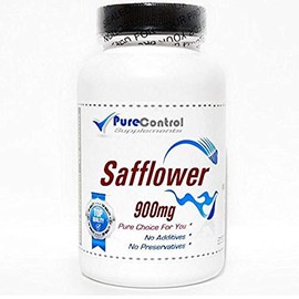 Safflower 900mg // 200 Capsules // Pure // by PureControl Supplements