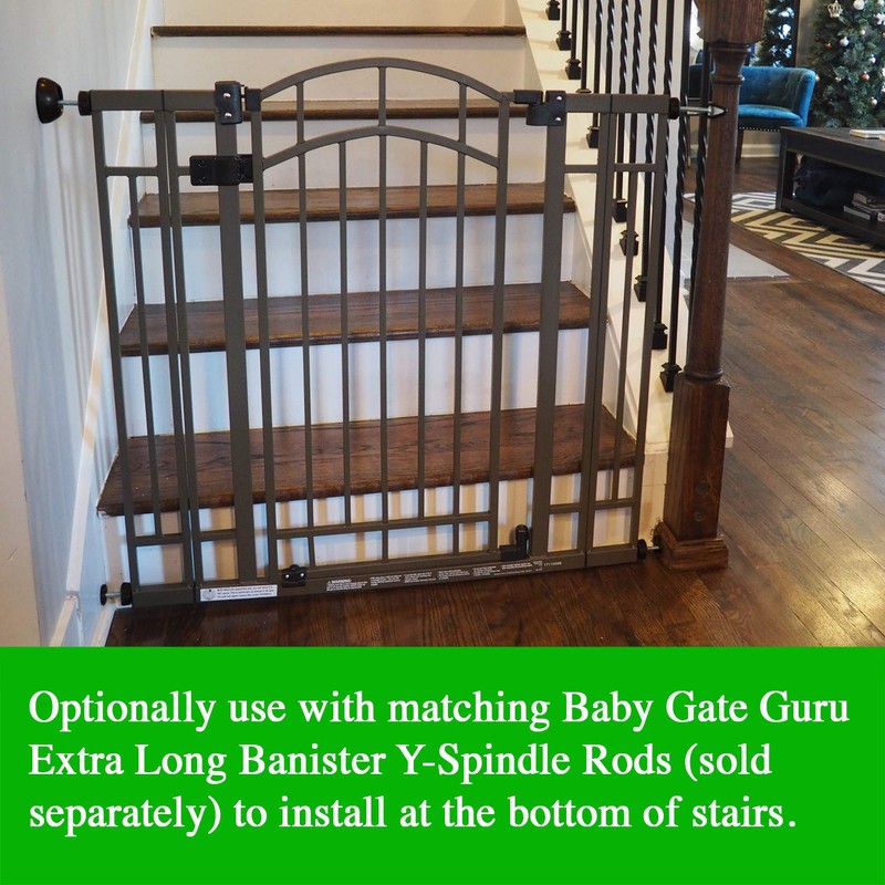 Baby Gate Guru Extra Long M8 (8mm) Spindle Rods for
