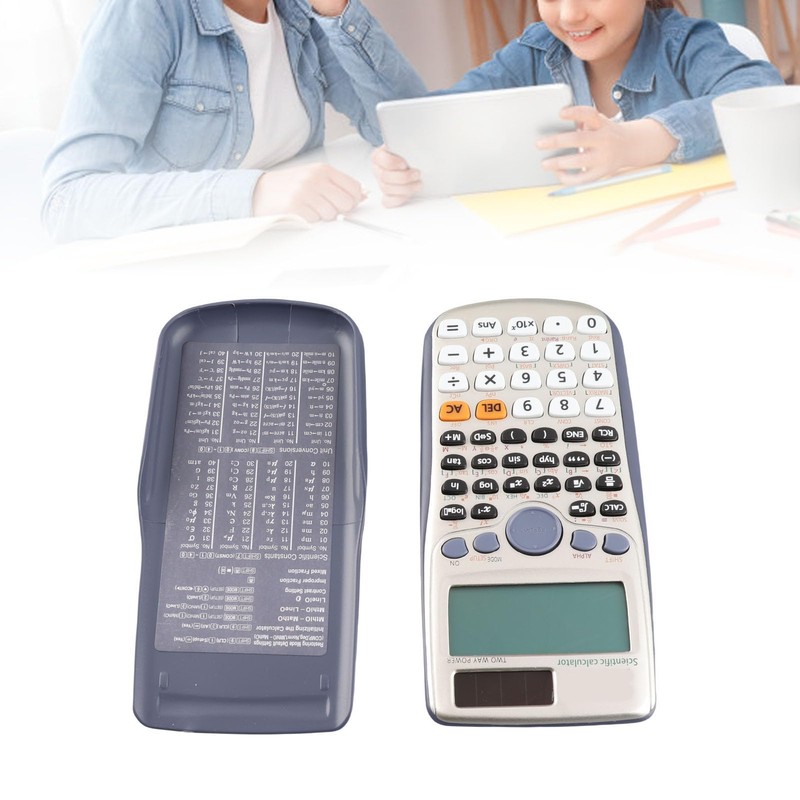 Cuifati Scientific Calculator Full Function Calculator LCD Display Handheld Plastic