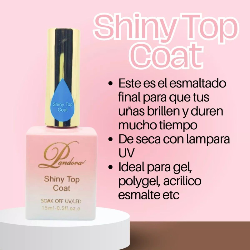 Universo en Linea 4pzs Kit Gel Base Coat Matte Top