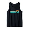 Retro Vintage Kitesurf: Divertente Kitesurf Kiteboarding Canotta