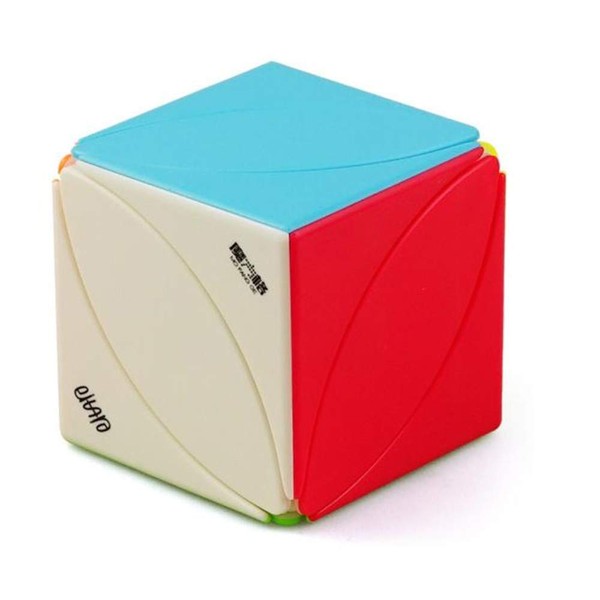 CuberSpeed QY Toys Ivy Cube V2 stickerless Magic Cube Mofangge Ivy Leaf Cube Plus Version stickerless(Eitan Lvy Cube) skewb Puzzle