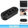 A ABSOPRO Exhaust Bracket Rubber with 4 Hole Silencer Holder