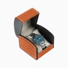 FuninCrea Watch Case, Single PU Leather Watch Travel Case Jewelry