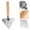 KONTONTY 2Pcs Multifunction Plastering Trowel Comfortable Handle Non Slip Design