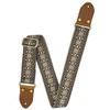 VANSUN VANSUN Classic Diamond Pattern Guitar Strap with Pick Pocket,