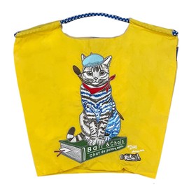 Ball & Chain 313009 P.CAT Cat Cat Yellow Shopping Bag Eco Bag P.CAT YELLOW Genuine Product, yellow