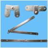 ANTEISI Folding Rack Small Hinges,Folding Hinges and Support Folding Rod,Folding