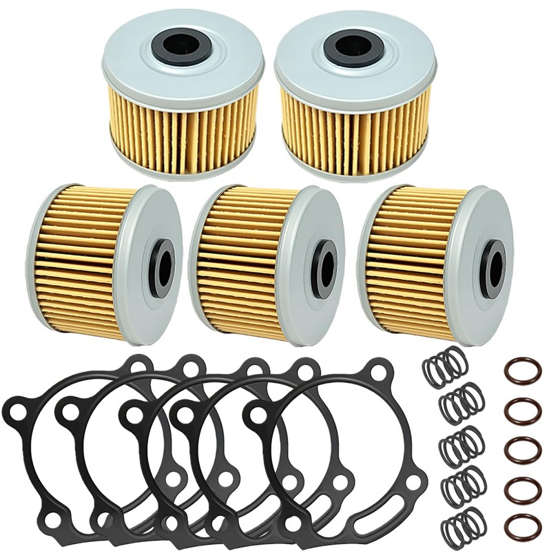 5 Pack Oil Filter & Gasket Kit for CBR 250R