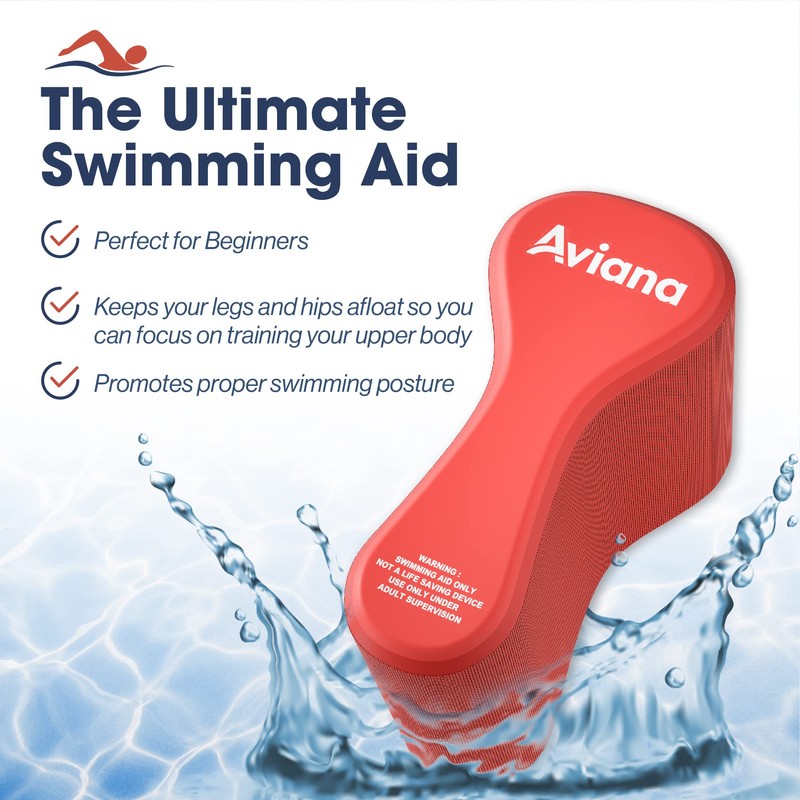Pull Buoy Swim Training Leg Float for Adults & Youth
