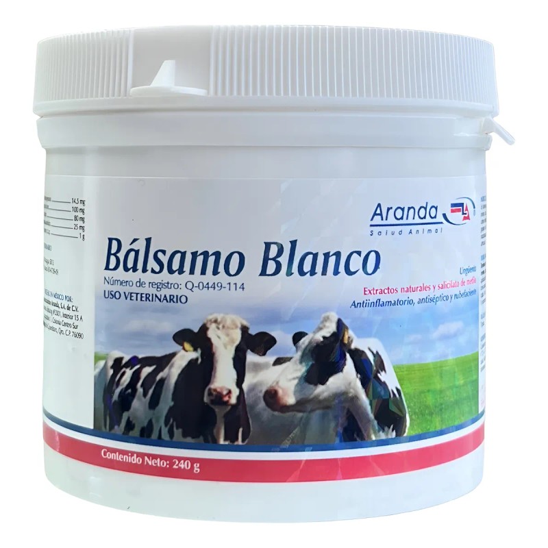 Balsamo Blanco 240 Gr **2 Piezas** - Pomada de salicilato