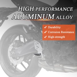 FOVPLUE Driver Footrests,Front Rider Foot Pegs Steps for YAMAHA MT-09 2021-2024,MT-09 SP 2022-2023,XSR900 2022-2024,YZF-R7 2022-2024,Replace B7N-27451-00-00