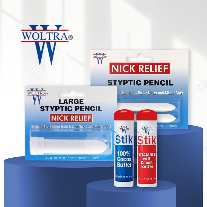 Woltra Stik 100% Cocoa Butter, 1-Ounce (Pack of 6)
