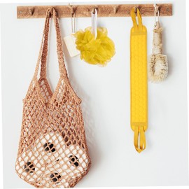 Mikinona Summer Bath Flower Back Pulling Strip Set 3pcs Bath Rub Towel Kit for Strong Decontamination and Gentle Massage