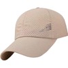 T WILKER Men's Mesh Cap, Quick Drying, Breathable, Cooling, Father's