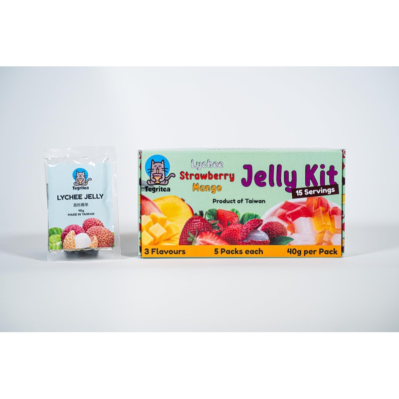 Strawberry | Mango | Lychee Jelly for Bubble Tea |