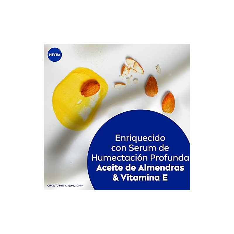 Nivea Crema Corporal Humectante Body Milk Nutritiva 650 Horas Humectación