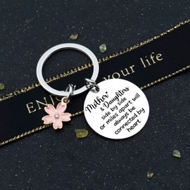 Mother and Daughter Birthday Gifts for Mom from Daughter Children Kids Best Funny Meaningful Keychian for Mom Women Her Mother’s Day Unique Mom Gifts Bulk Gratitude Presents Anniversary Christmas Gift