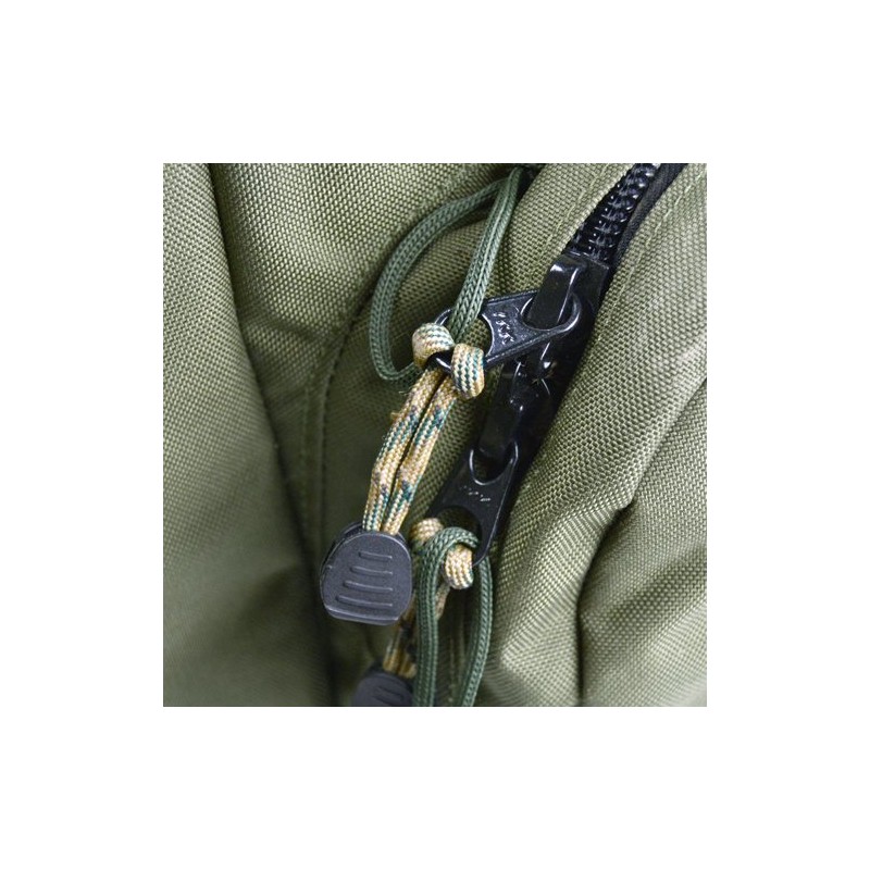 Bush Craft Firecord Zipper Pulls Olive Drab 02-03-550f-0014