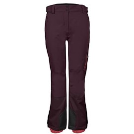 killtec Damen Funktionshose/Skihose mit Kantenschutz und Schneefang KSW 138 WMN SKI PNTS, dunkelpflaume, 40, 38868-000