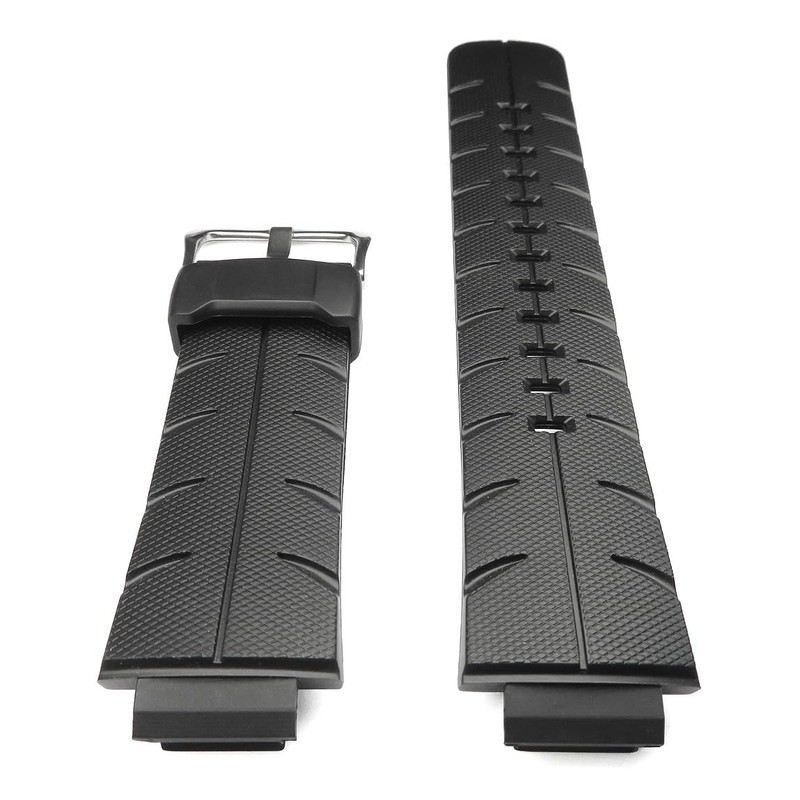 Timewheel Replacement Black Watch Band Compatible for Casio G Shock