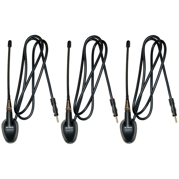 Jensen Pack of 3 Heavy-Duty 6" Universal Top or Side