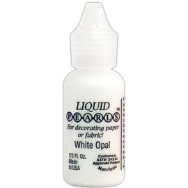Ranger LPL-02062 Liquid Pearls Glue 1/2-Ounce, White Opal