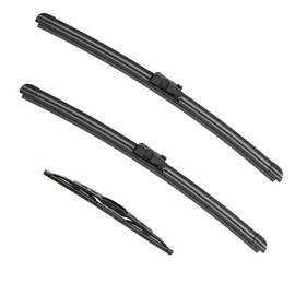 ANIKLUIM® 24"+ 20" Wiper Blades with 11" Rear Wiper Blade Set Replacement for 2013-2023 GMC Acadia Windshield Wipers Original Factory Quality (Pack of 3)