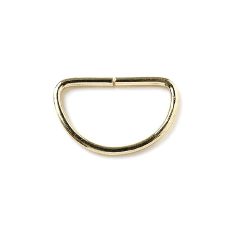 Metal D Rings 20mm Gold Plated Split D Ring Curtain