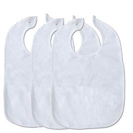 JEMIDI Seniors Bib for Adults Approx. 60 cm x 40 cm Senior Bib Adult Bib Senior Bib