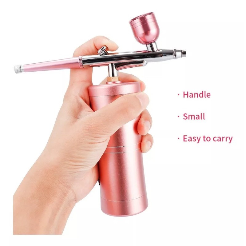 ForeverLily Kit Mini Aerógrafo Inalámbrico Arte, Tatuaje, Artesanía