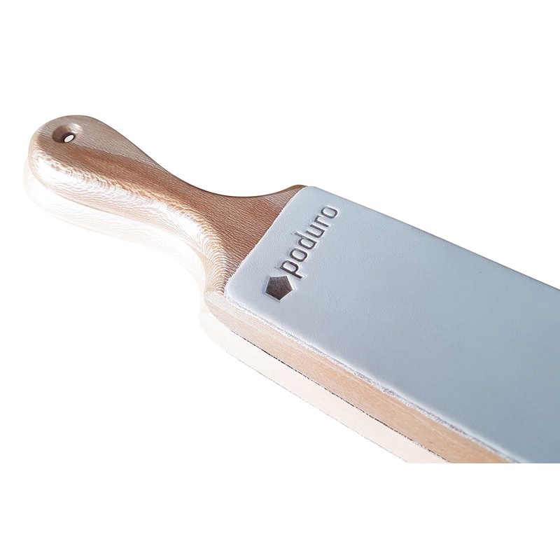 PODURO Zulu Stripping Leather Set Double-Sided Strop & Strop Paste