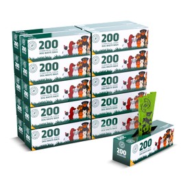 ALAGPRO® 4,000 Commercial Grade Dog Waste Bags, Dog Waste Station Refill Roll Bags - Fits Any Waste Station - 20 rolls of 200 bags