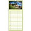 Family Planner 2025 - Agricultural Technology with 5 Columns (Wall
