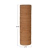 Creative Co-Op Woven Rattan Toilet Paper Roll Storage with Lid,