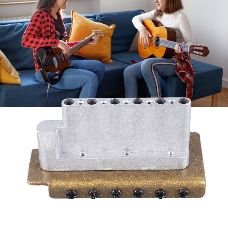 Guitar Bridge Electric Guitar Single Swing Tailpiece Bridge Replacement Tremolo