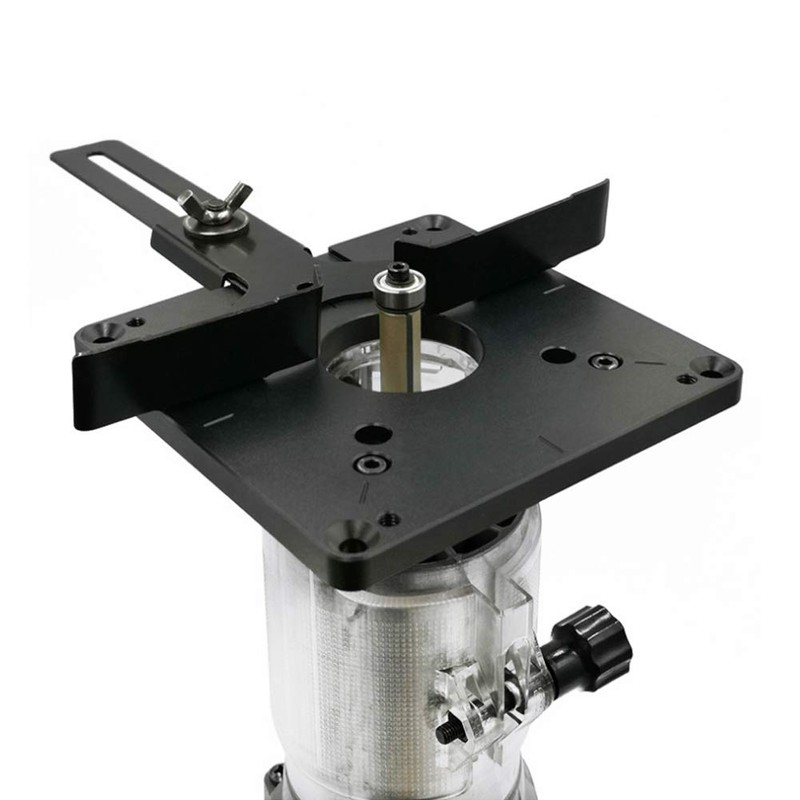 Router Base Plate Table Top Woodworking Router Plate Aluminium Alloy