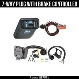 Reese RV 7-Way Wiring Brake Control For 08-16 Ford F-250 350 450 550 Super Duty