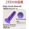 WalnutSkate Skateboard Screw High Strength Steel [7/8" to 1 1/2"