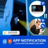 LWOHSI Alarm System with HD Security Camera,Wireless 4G/WiFi Home Alarm