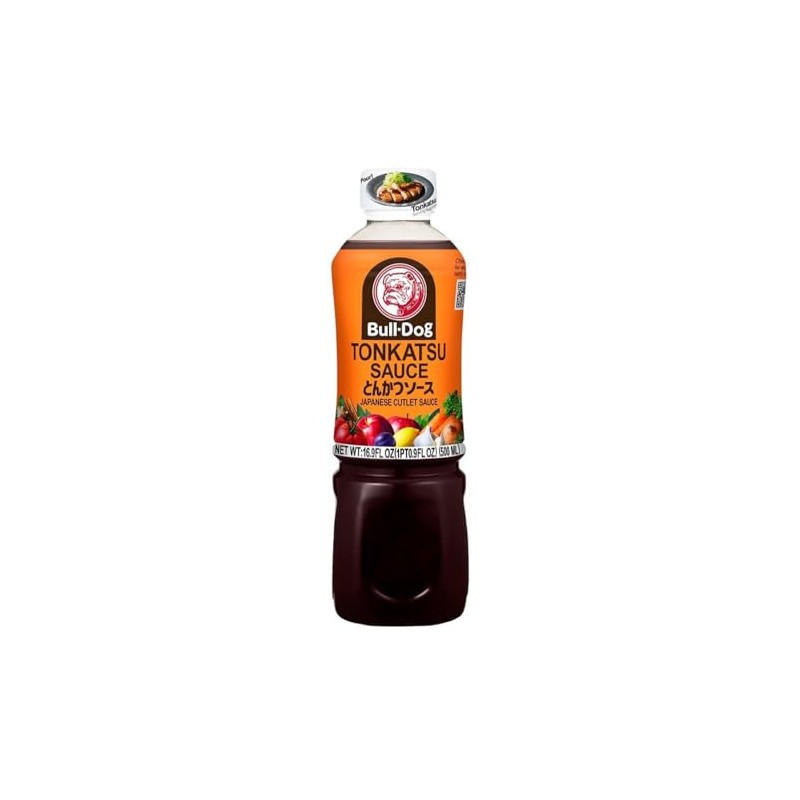 Bull-Dog Vegetable & Fruit Sauce, Tonkatsu Sauce, 16.6 oz