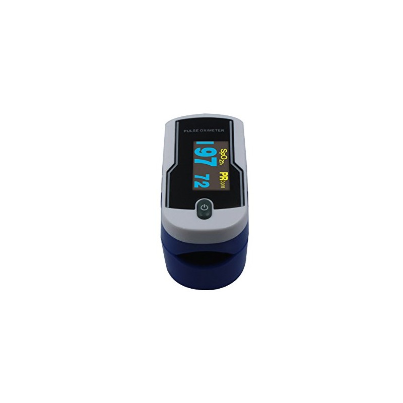 Concord Sapphire Deluxe Fingertip Pulse Oximeter with 6-way Display, Carrying