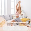 Pack of 20 Bra Sweat Pads, Layered Washable Rectangular Cotton
