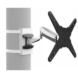 VIVO Exposed Column 40 to 70 inch TV Pneumatic Arm Pillar Mount for LED LCD Plasma Screens, Silver, Mount-TVCL1