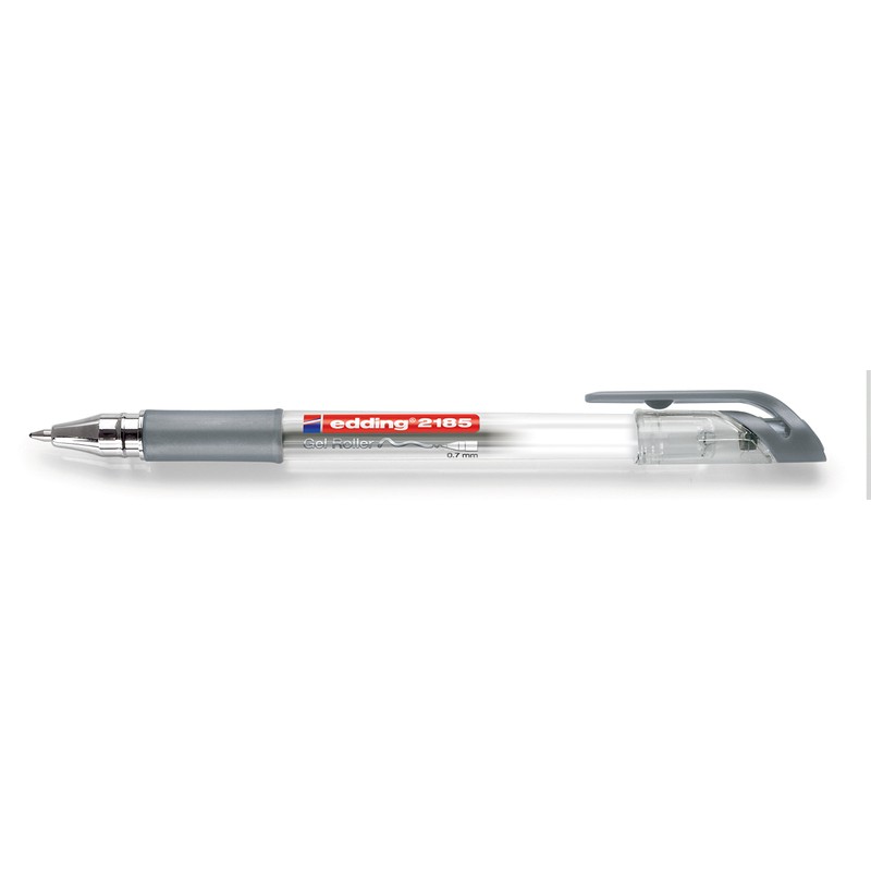 Edding 2185 Gel Rollerball Pens (Standard Colours), 7 Pieces, 0.7