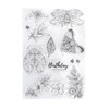 6pcs Silicone Embossing Folders Multipurpose DIY Craft Template Molds for